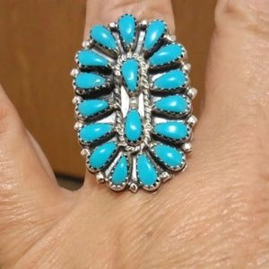 Sterling silver & turquoise...